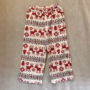 Hanna Andersson Size 5 or 110cm Dear Deer Pajama Pants